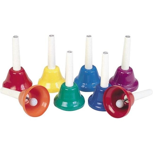 Rythm Band Rhythm Band Instruments RB108 8 Note Kidsplay Handbell Set RB108 - main